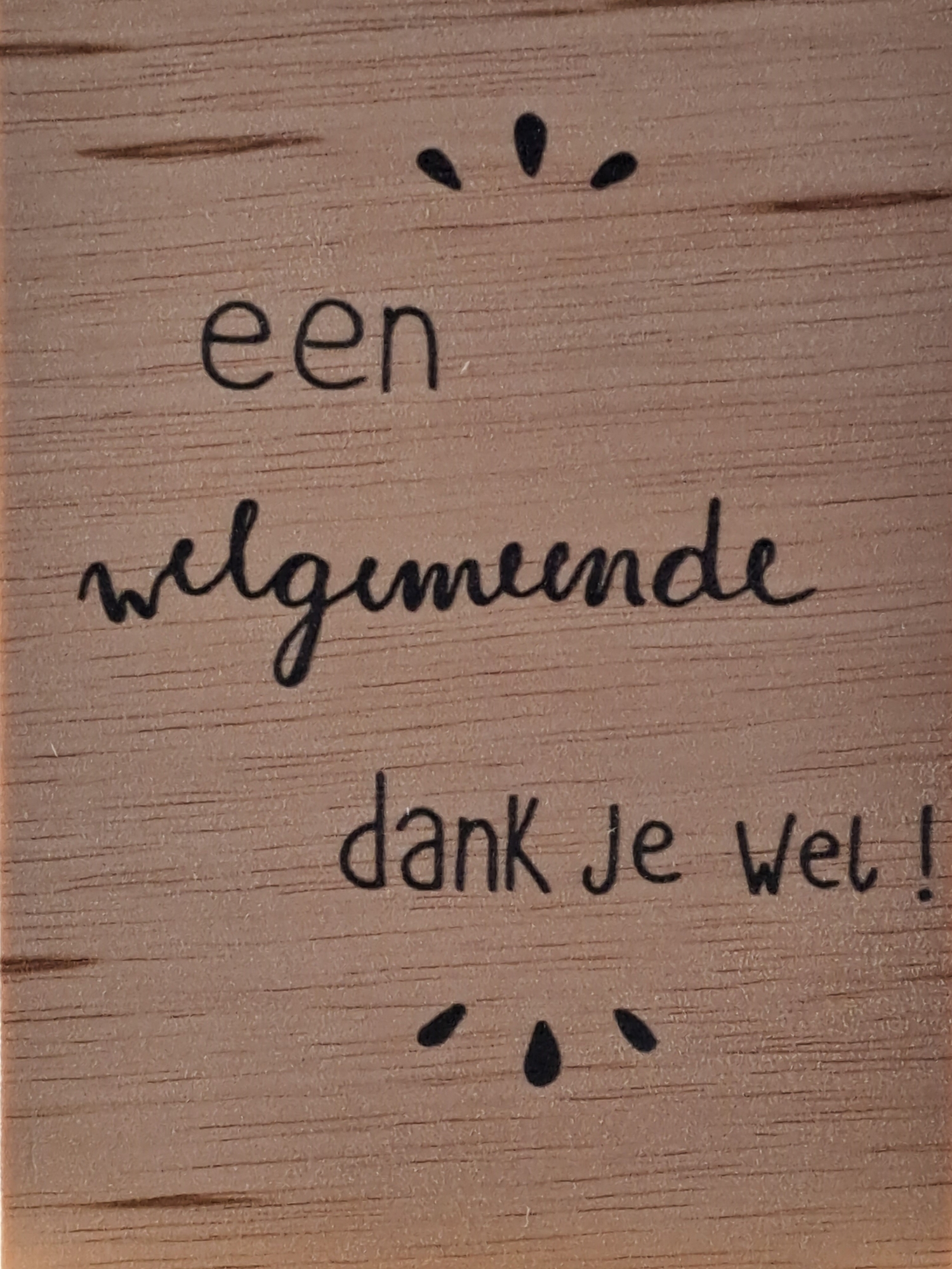 Een welgemeende dank je wel | Combidee